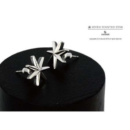 [cool dust] seven pointed star pierce