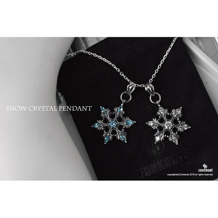 snow crystal pendant